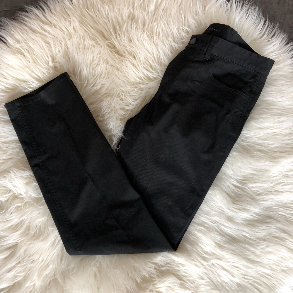 Theory Black Pants Button Fly Sz. 32